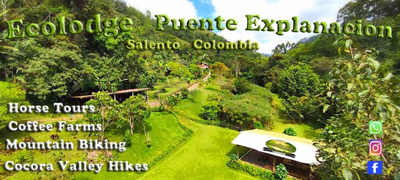 Ecolodge Puente Explanacion Саленто Екстер'єр фото